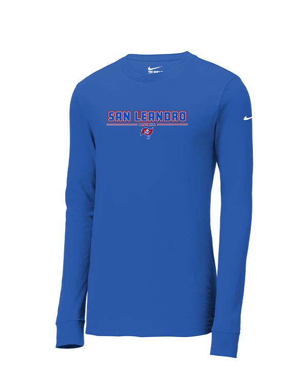 San Leandro HS Baseball Keen - Mens Nike Longsleeve