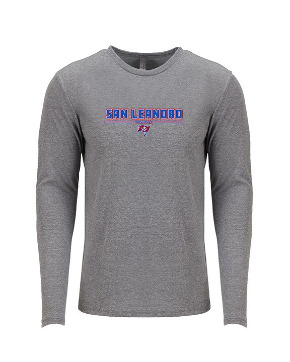 San Leandro HS Baseball Keen - Tri-Blend Long Sleeve