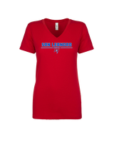 San Leandro HS Baseball Keen - Womens Vneck
