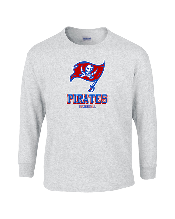 San Leandro HS Baseball Shadow - Cotton Longsleeve