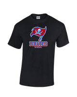 San Leandro HS Baseball Shadow - Cotton T-Shirt