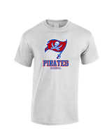 San Leandro HS Baseball Shadow - Cotton T-Shirt