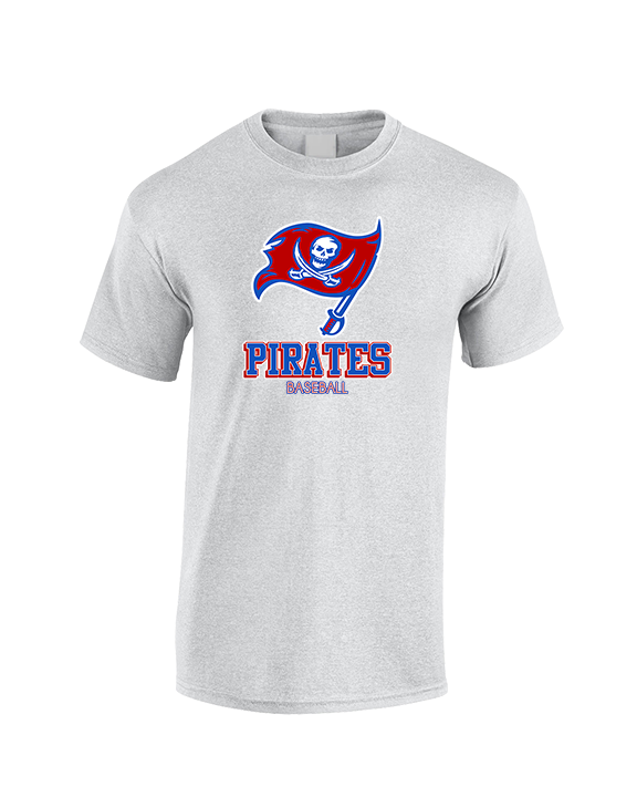 San Leandro HS Baseball Shadow - Cotton T-Shirt