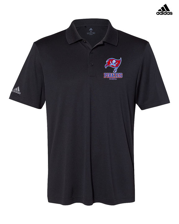 San Leandro HS Baseball Shadow - Mens Adidas Polo