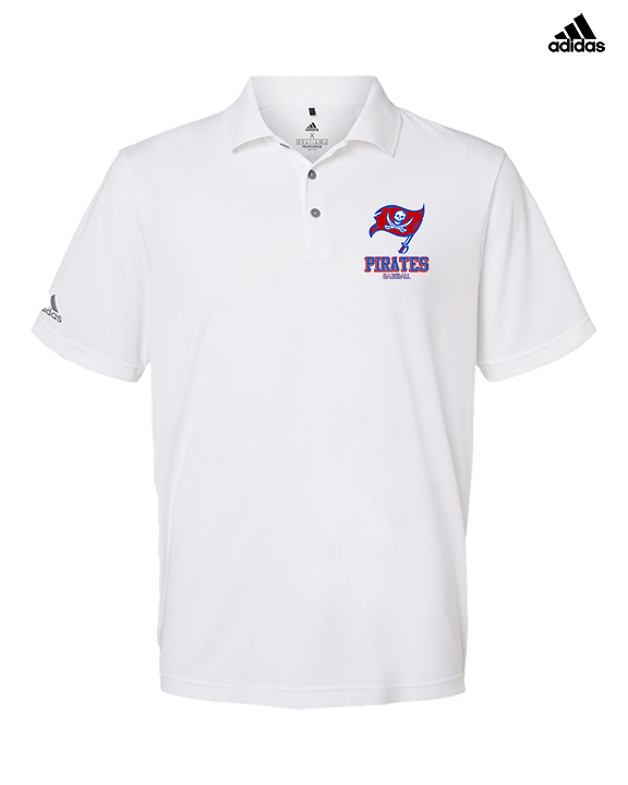 San Leandro HS Baseball Shadow - Mens Adidas Polo