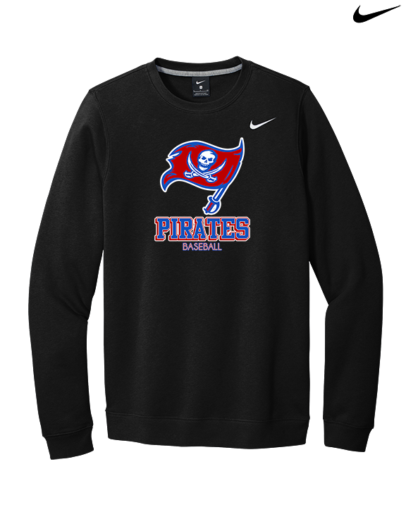 San Leandro HS Baseball Shadow - Mens Nike Crewneck