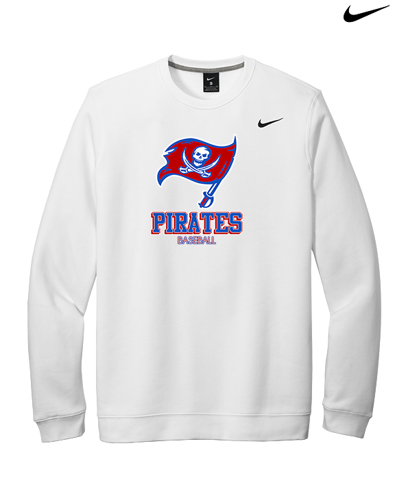 San Leandro HS Baseball Shadow - Mens Nike Crewneck