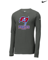 San Leandro HS Baseball Shadow - Mens Nike Longsleeve