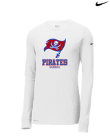 San Leandro HS Baseball Shadow - Mens Nike Longsleeve
