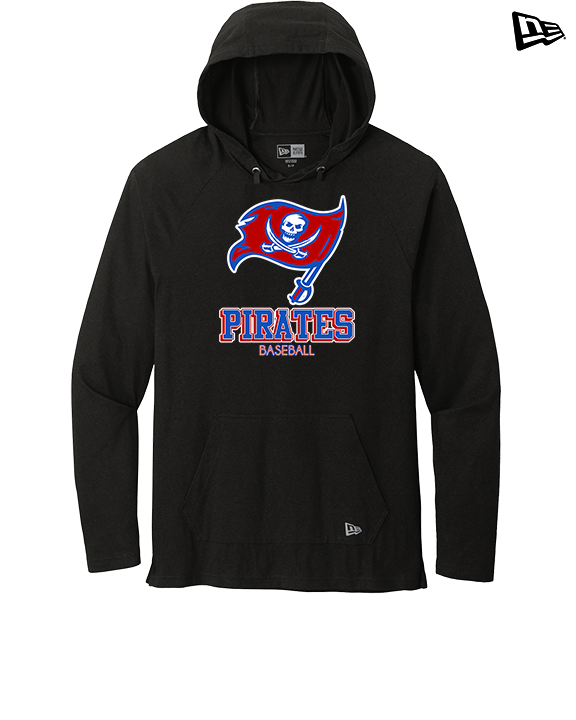 San Leandro HS Baseball Shadow - New Era Tri-Blend Hoodie