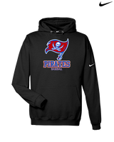 San Leandro HS Baseball Shadow - Nike Club Fleece Hoodie