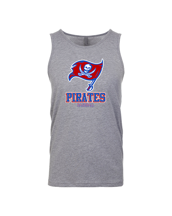 San Leandro HS Baseball Shadow - Tank Top