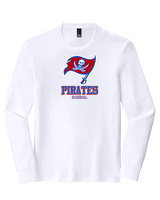 San Leandro HS Baseball Shadow - Tri-Blend Long Sleeve