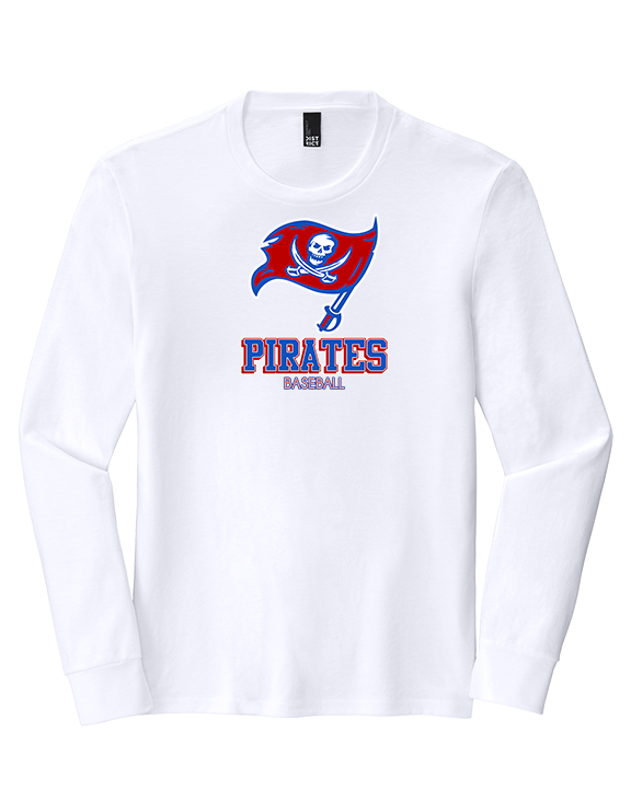 San Leandro HS Baseball Shadow - Tri-Blend Long Sleeve
