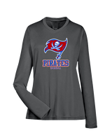 San Leandro HS Baseball Shadow - Womens Performance Longsleeve