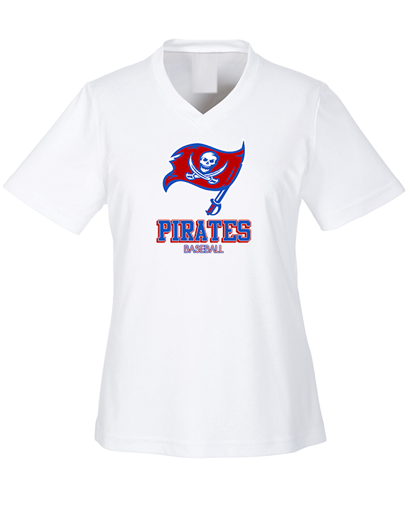 San Leandro HS Baseball Shadow - Womens Performance Shirt