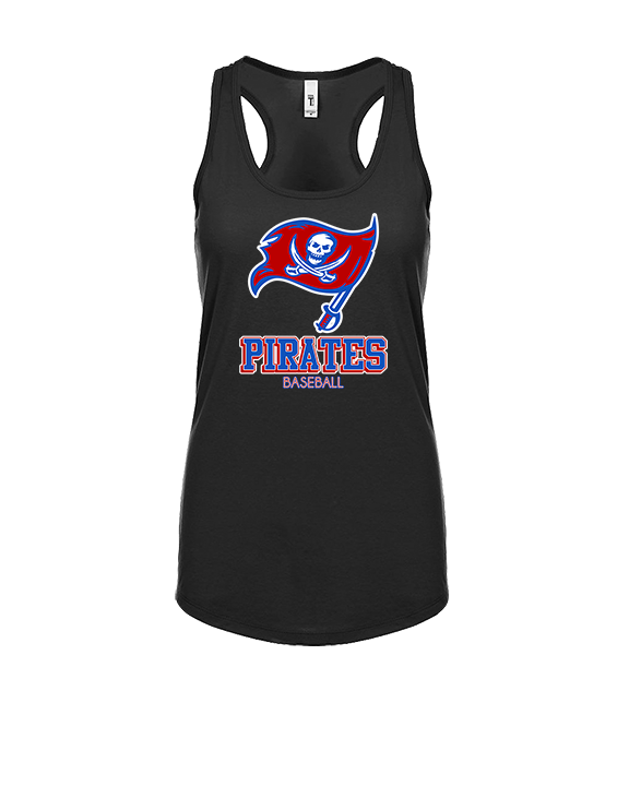 San Leandro HS Baseball Shadow - Womens Tank Top