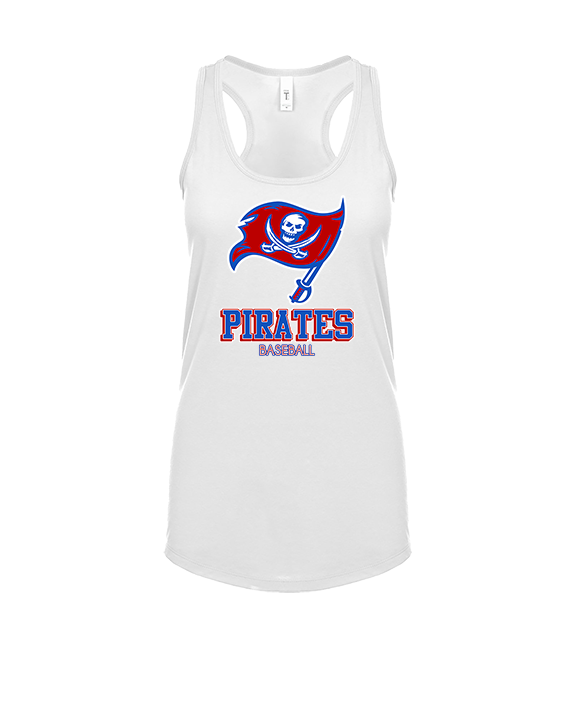 San Leandro HS Baseball Shadow - Womens Tank Top