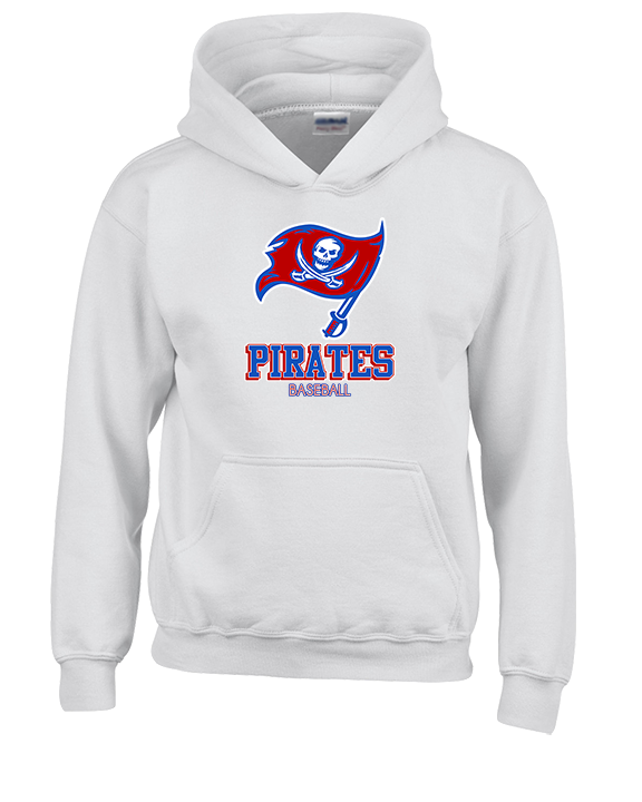 San Leandro HS Baseball Shadow - Youth Hoodie