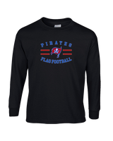 San Leandro HS Flag Football Curve - Cotton Longsleeve