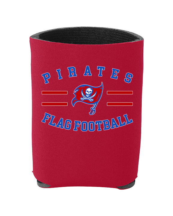 San Leandro HS Flag Football Curve - Koozie