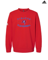San Leandro HS Flag Football Curve - Mens Adidas Crewneck