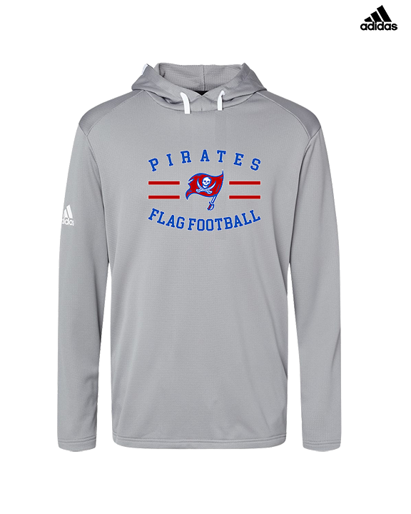 San Leandro HS Flag Football Curve - Mens Adidas Hoodie