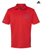 San Leandro HS Flag Football Curve - Mens Adidas Polo
