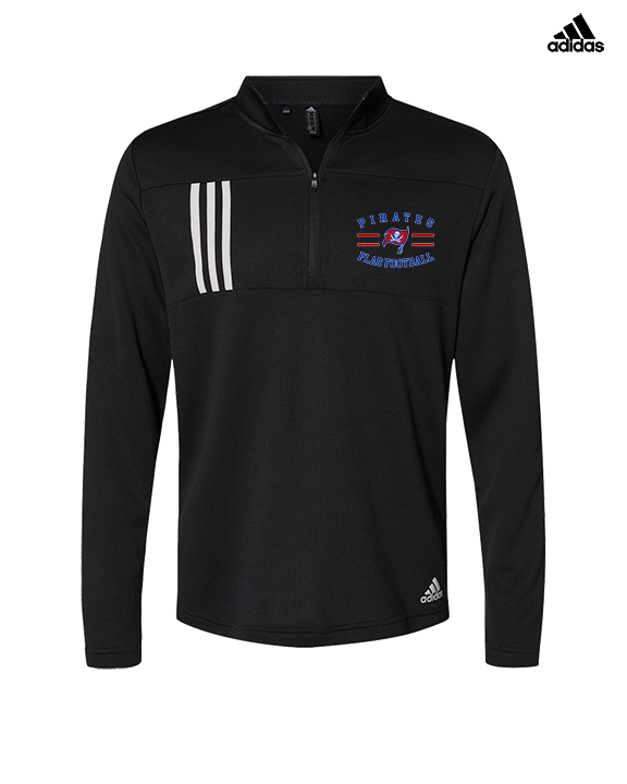 San Leandro HS Flag Football Curve - Mens Adidas Quarter Zip