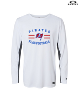 San Leandro HS Flag Football Curve - Mens Oakley Longsleeve