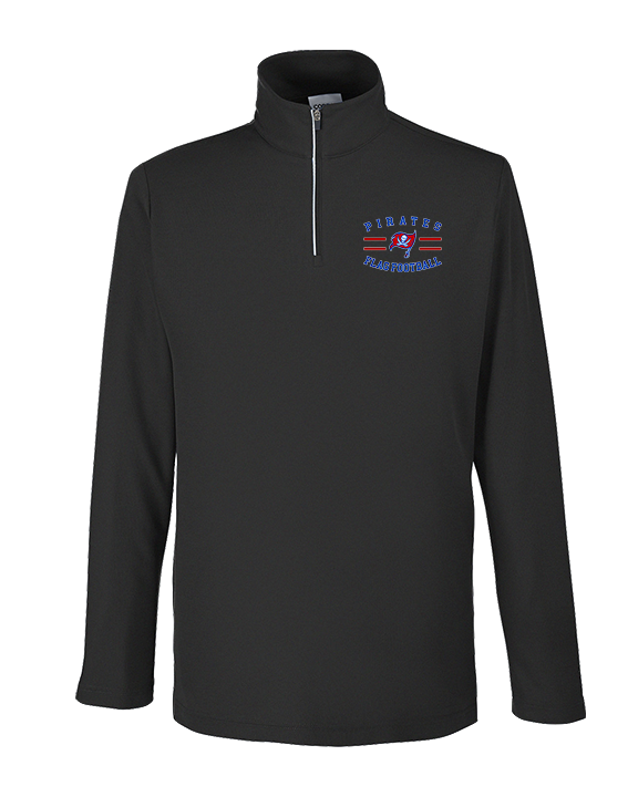 San Leandro HS Flag Football Curve - Mens Quarter Zip
