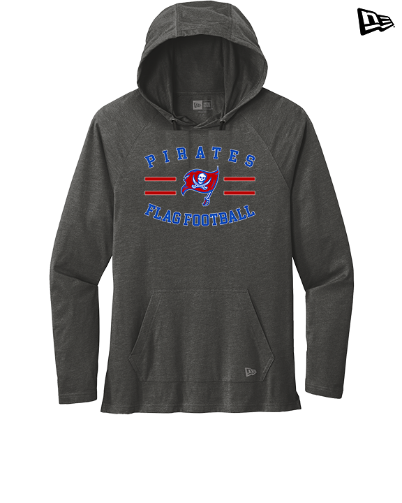 San Leandro HS Flag Football Curve - New Era Tri-Blend Hoodie