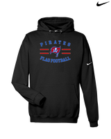 San Leandro HS Flag Football Curve - Nike Club Fleece Hoodie
