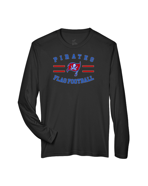 San Leandro HS Flag Football Curve - Performance Longsleeve