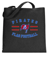 San Leandro HS Flag Football Curve - Tote