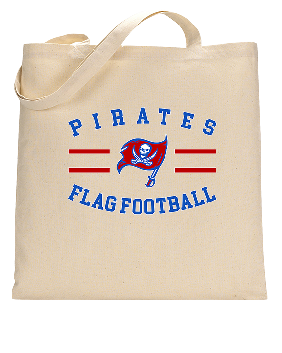 San Leandro HS Flag Football Curve - Tote