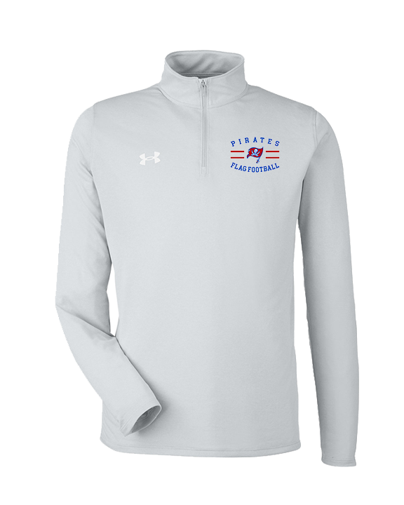 San Leandro HS Flag Football Curve - Under Armour Mens Tech Quarter Zip