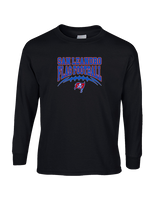 San Leandro HS Flag Football Football - Cotton Longsleeve