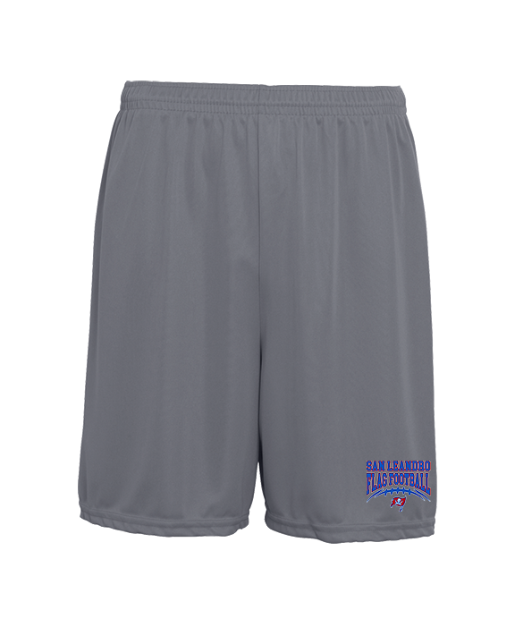 San Leandro HS Flag Football Football - Mens 7inch Training Shorts