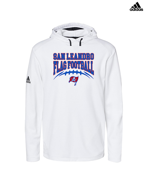 San Leandro HS Flag Football Football - Mens Adidas Hoodie