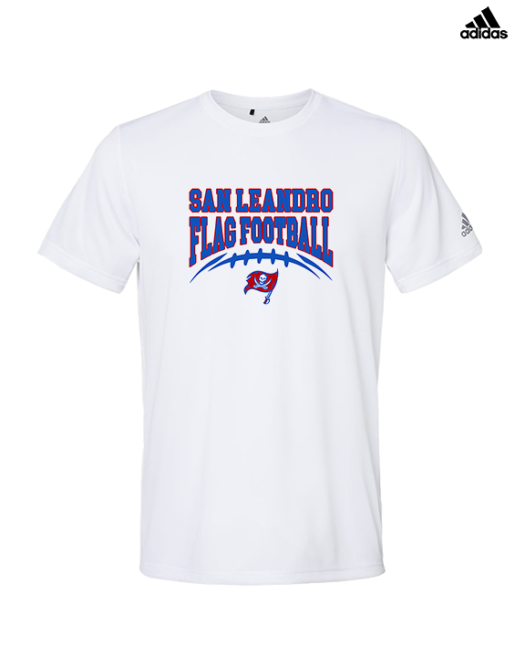 San Leandro HS Flag Football Football - Mens Adidas Performance Shirt