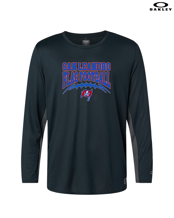 San Leandro HS Flag Football Football - Mens Oakley Longsleeve