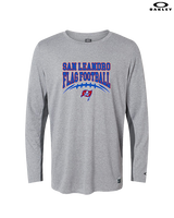 San Leandro HS Flag Football Football - Mens Oakley Longsleeve