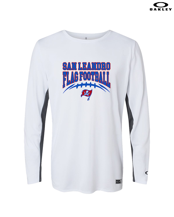 San Leandro HS Flag Football Football - Mens Oakley Longsleeve