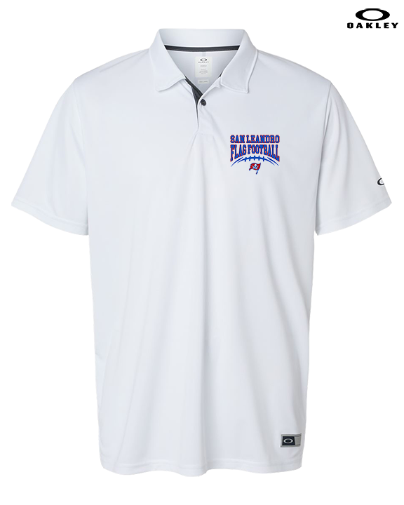 San Leandro HS Flag Football Football - Mens Oakley Polo