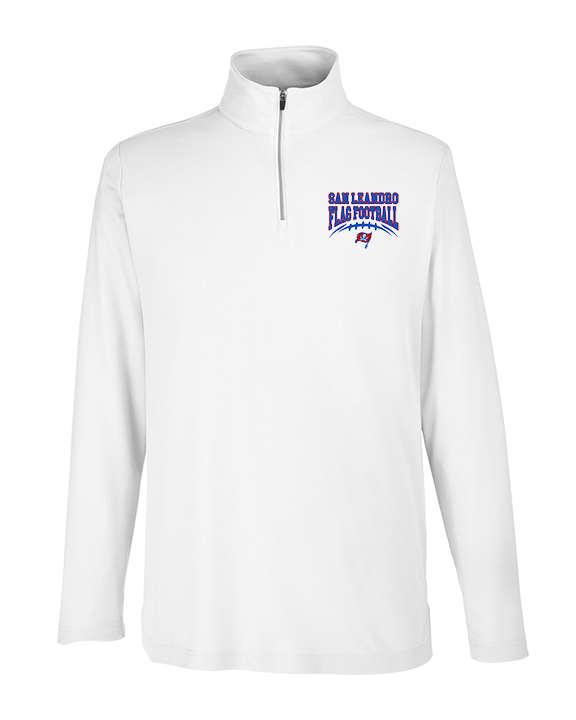San Leandro HS Flag Football Football - Mens Quarter Zip