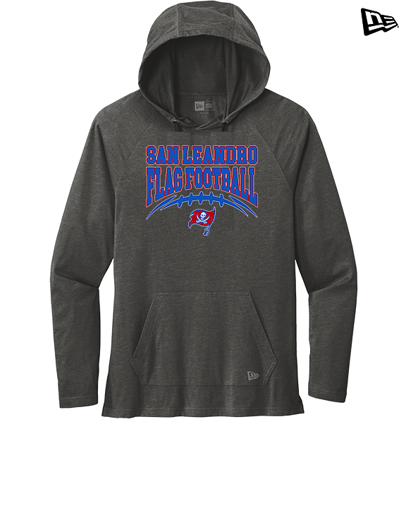 San Leandro HS Flag Football Football - New Era Tri-Blend Hoodie