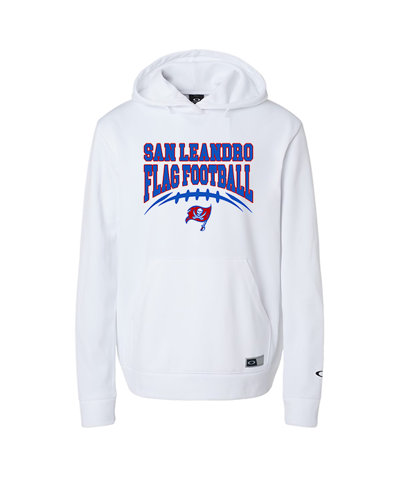 San Leandro HS Flag Football Football - Oakley Performance Hoodie