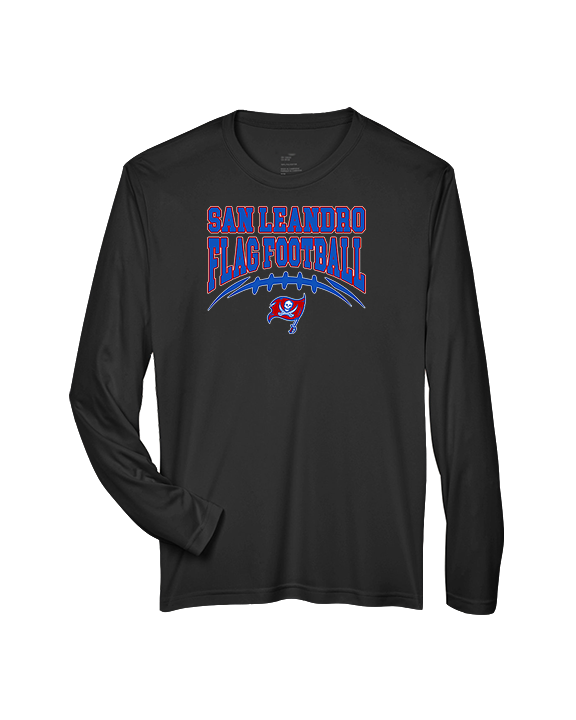 San Leandro HS Flag Football Football - Performance Longsleeve