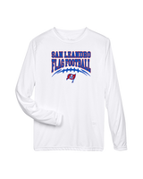 San Leandro HS Flag Football Football - Performance Longsleeve